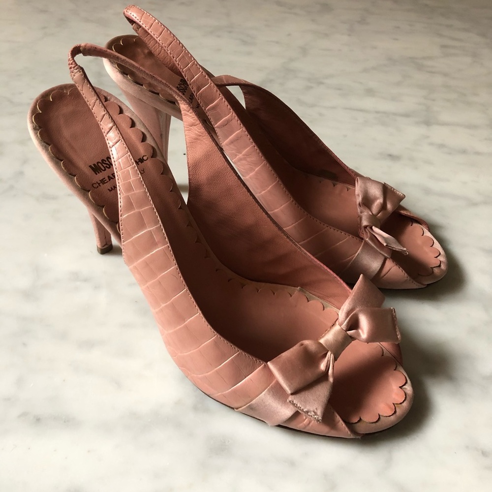 Moschino Pink Heels
